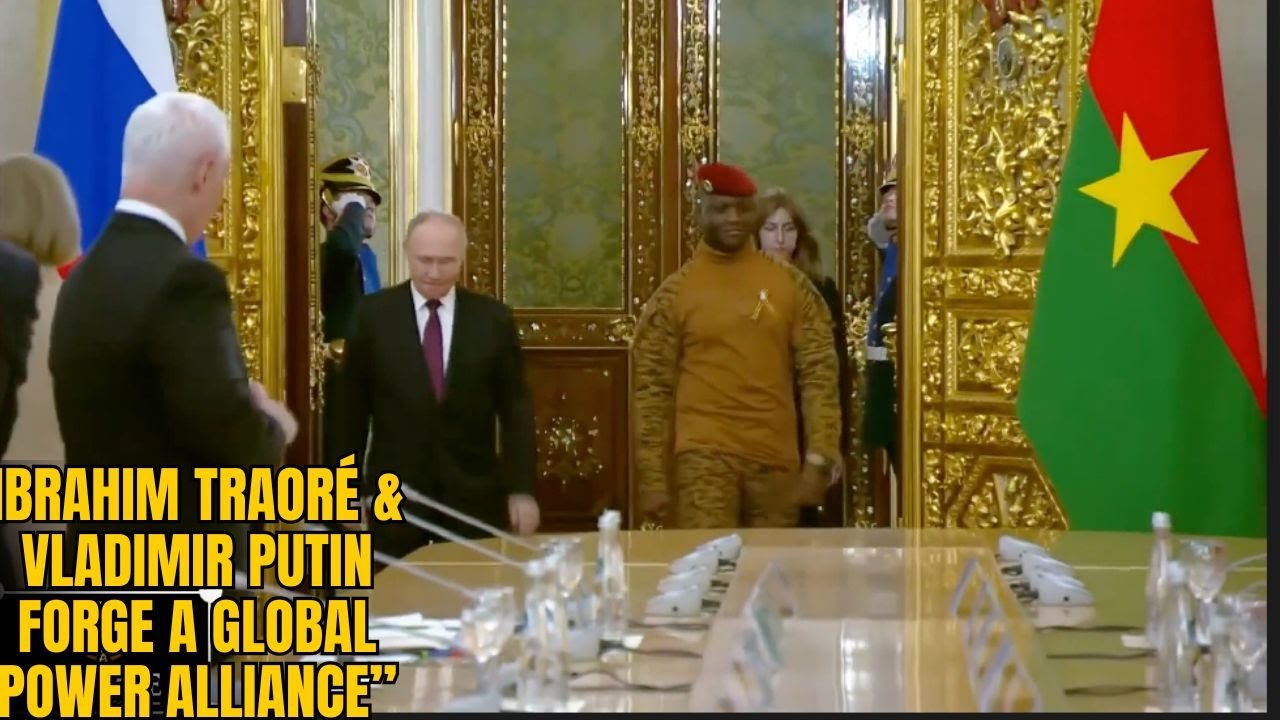 Burkina Faso&rsquo;s Ibrahim Traor&eacute; Meets Putin in Moscow | Russia&ndash;Africa Diplomacy (English Version)