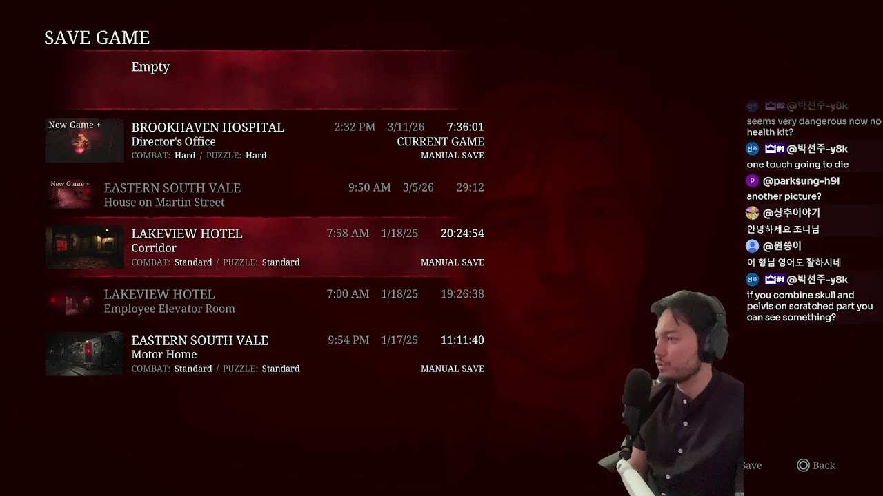 Silent Hill 2 PlayThrough 사일런트 힐 2