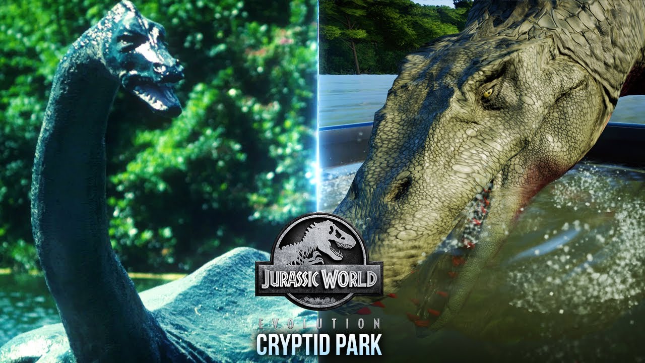 LOCH OICH MOSASAURUS! The Loch Oich Monster | Jurassic World: Evolution Cryptid Park