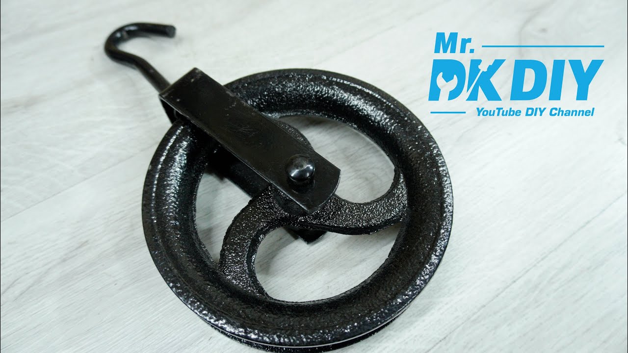 Hand Wheel Rope Pulley ??? What a Useful Tool can be Made from Hand Wheel Rope Pulley 160mm