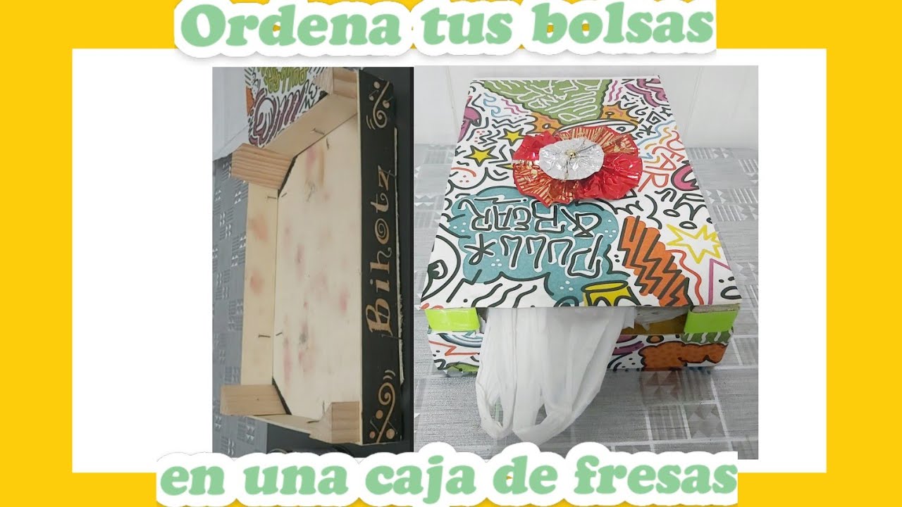 🇨🇴Idea para ordenar las bolsas de plástico-Idea for ordering plastic bags