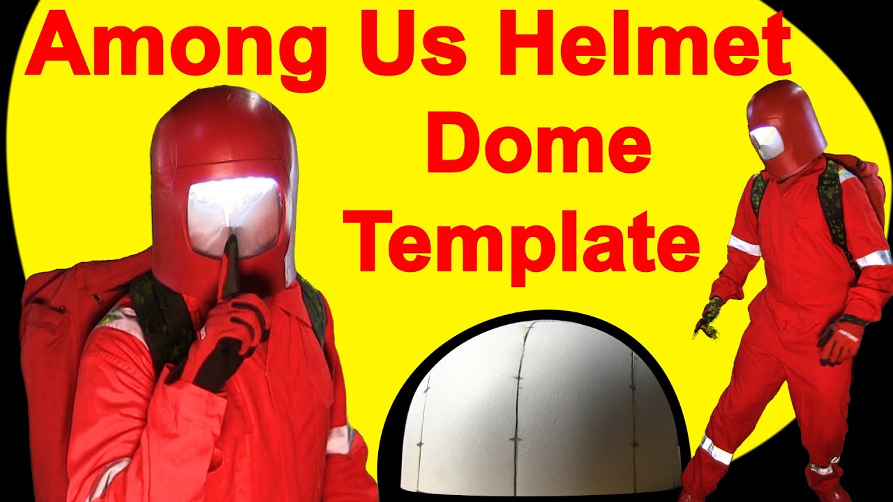 Among Us Helmet Templates