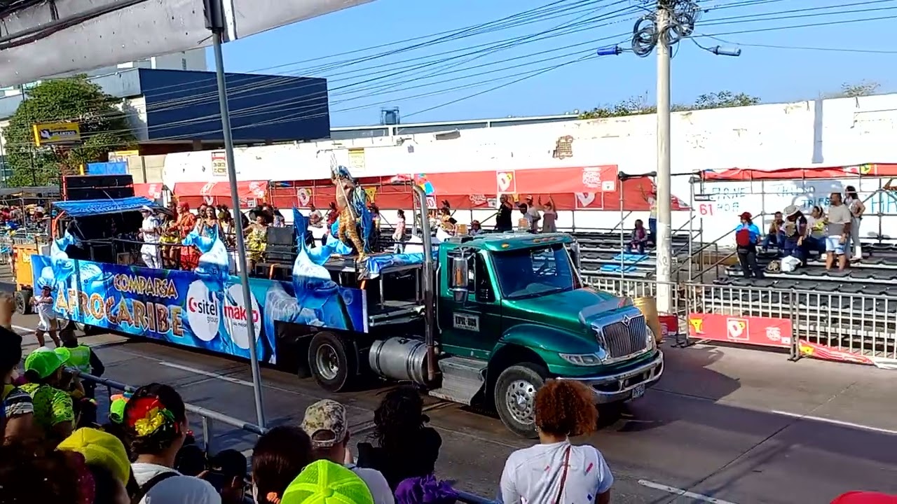 comparsa afrocaribe 2023 desfile de fantasía