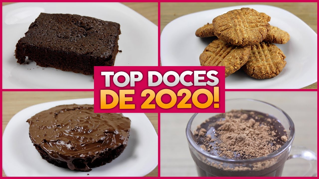 TOP 7 MELHORES RECEITAS FIT DOCES DE 2020!