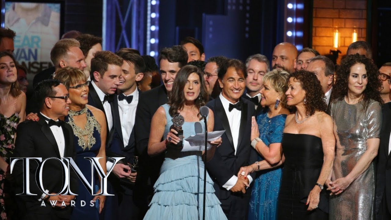 Dear Evan Hansen wins Best Musical — Tonys 2017