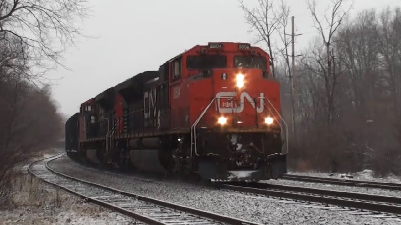 Bessemer And Lake Erie Iron Ore train SouthBound 1/11/26 