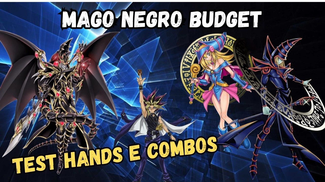 Invocar o Dragoon e tão fácil assim? Deck de Mago Negro - Test hands e Combos