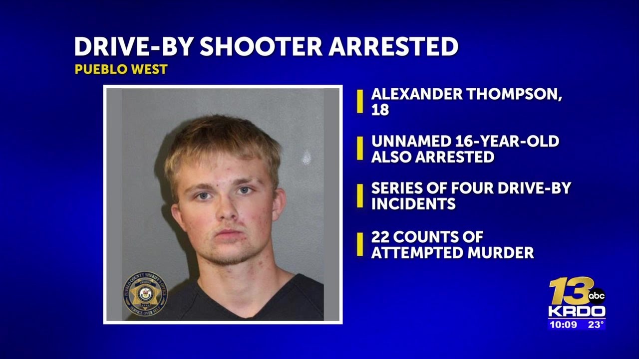 18-year-old and 16-year-old arrested in Pueblo West &lsquo;drive-by shooting spree&rsquo;