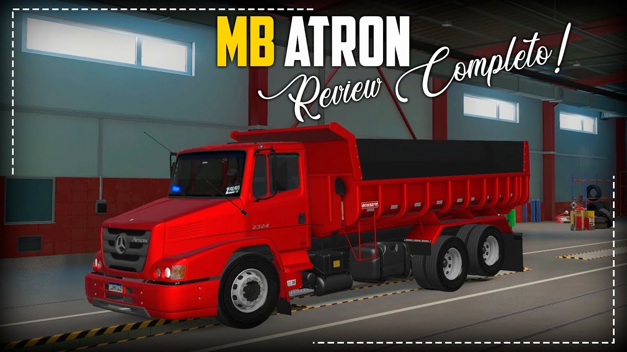 REVIEW MB ATRON | QUALITY 3D | ETS 2 1.54