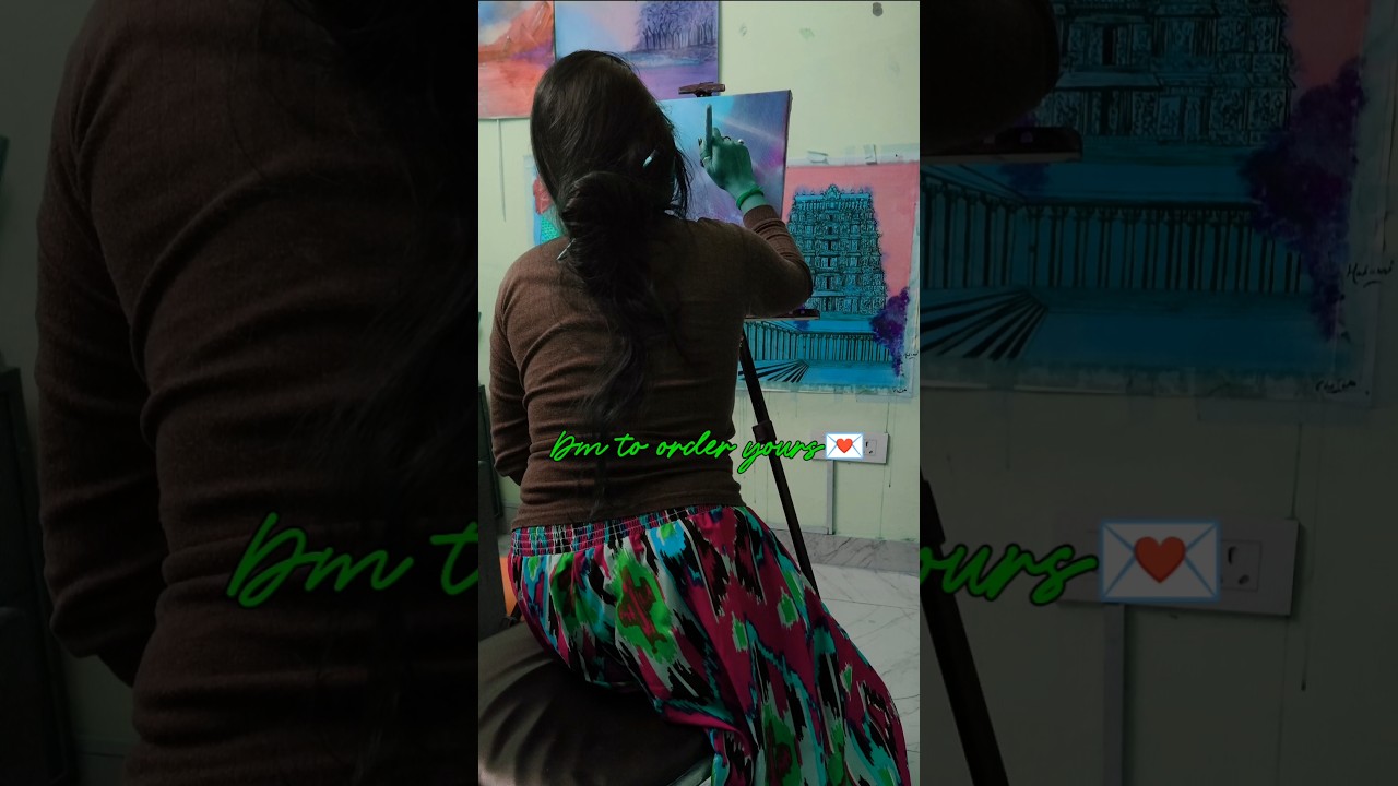 Original art, never repeats itself! "The Emerald Awakening-Pt. 3" Acrylic on Canvas 