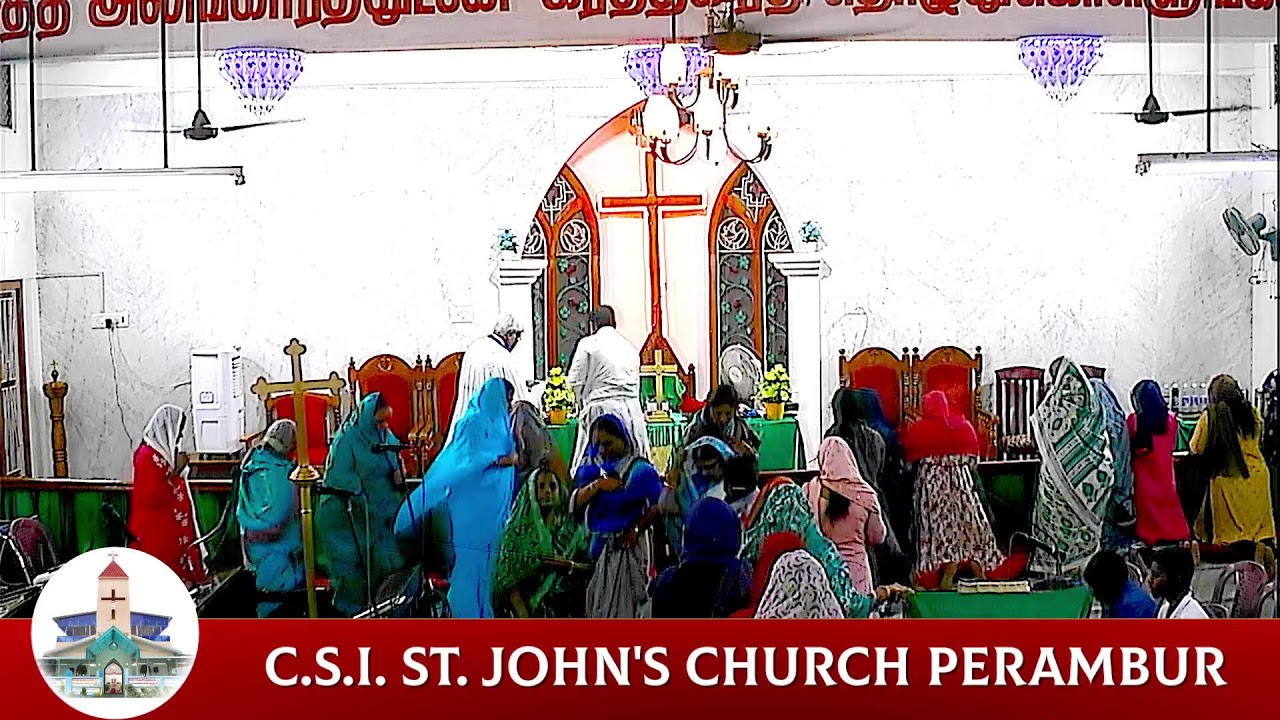 C.S.I ST. JOHN'S CHURCH PERAMBUR | ASH WEDNESDAY 2026
