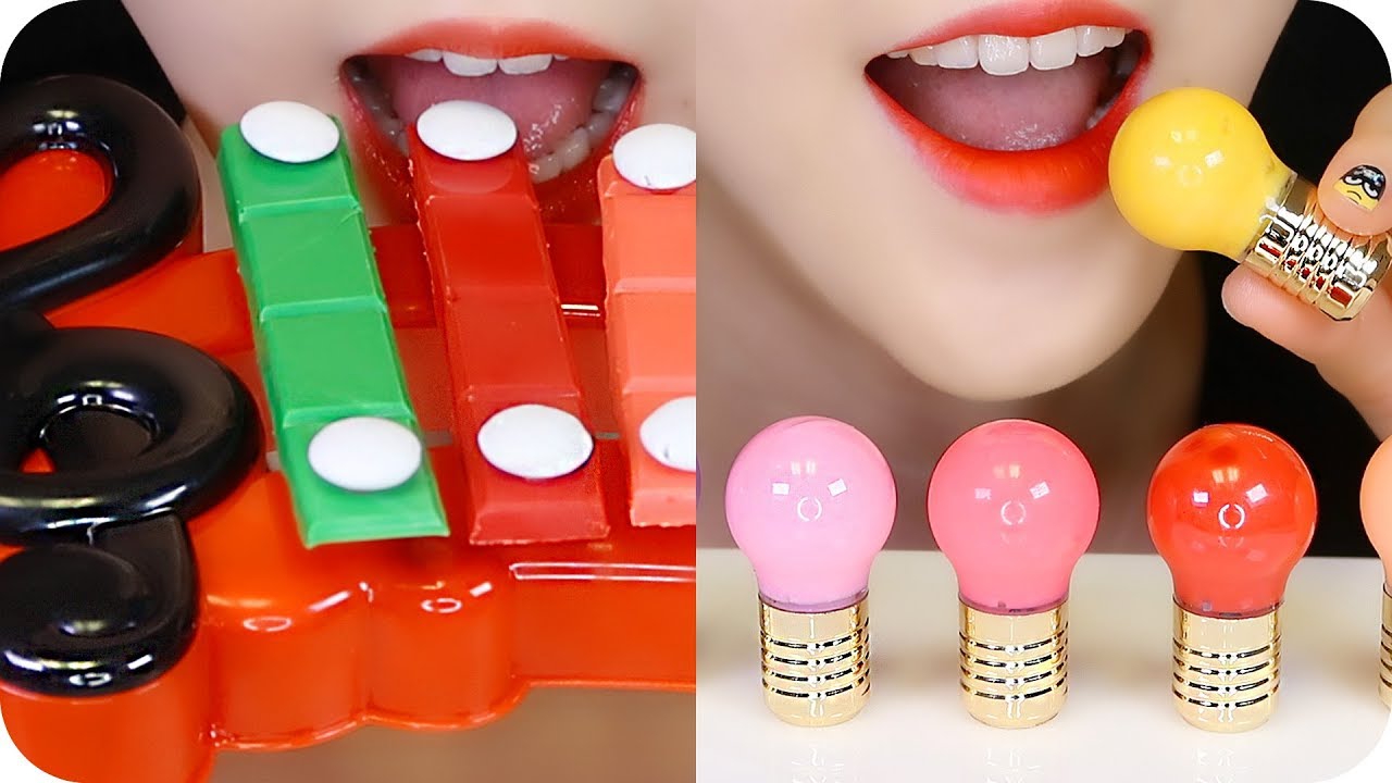 WEIRD FOOD ASMR COMPILATION #6 🤡