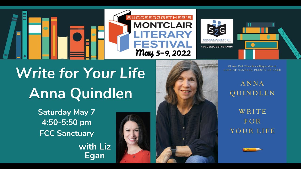 We Write in Order to Live with Anna Quindlen
