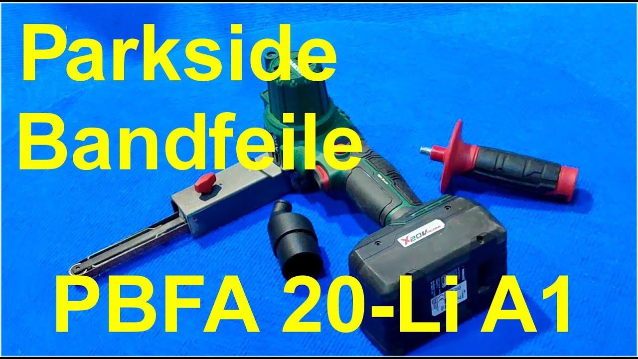 Akku Bandfeile von Parkside PBFA 20-Li A1