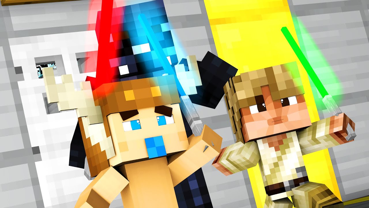 Minecraft School : FIVE NIGHTS AT FREDDY'S - BABY STAR WARS?! (Minecraft Roleplay) #16