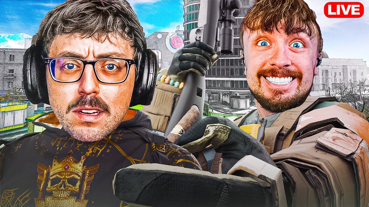 🔴LIVE - Gaming w/ the boys ALL NIGHT | WE QUALIFIED FOR WSOW!!