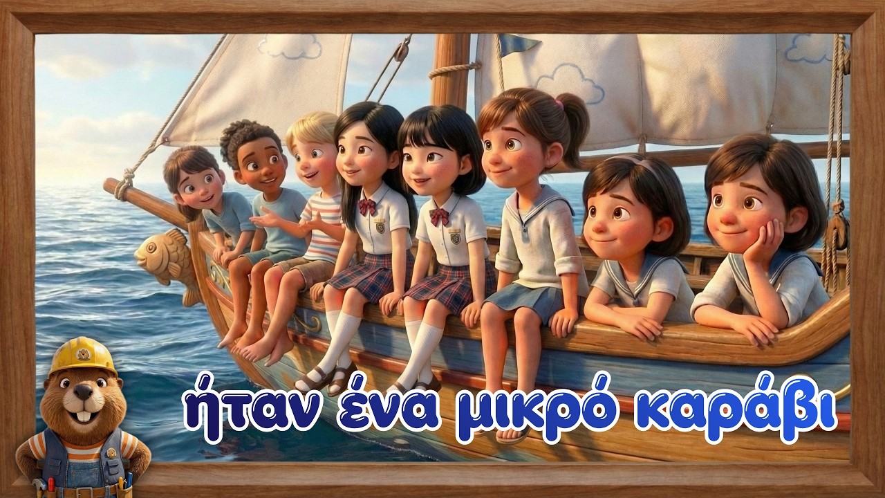 Ήταν ένα μικρό καράβι 🚢 | Παιδικό Τραγούδι