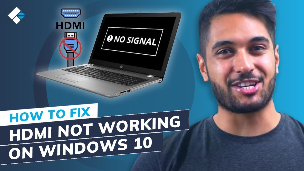 Как исправить неработающий HDMI на ноутбуке с Windows 10? [5 методов]