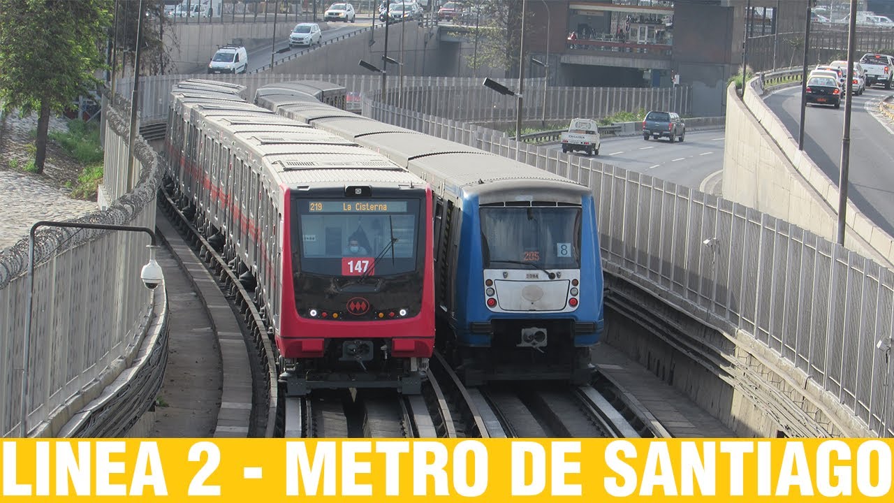Metro De Santiago | Linea 2 (Noviembre 2022)