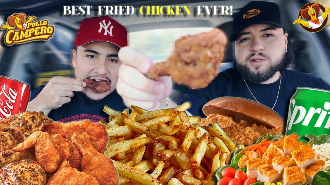 Trying Pollo Campero with the T0NY!