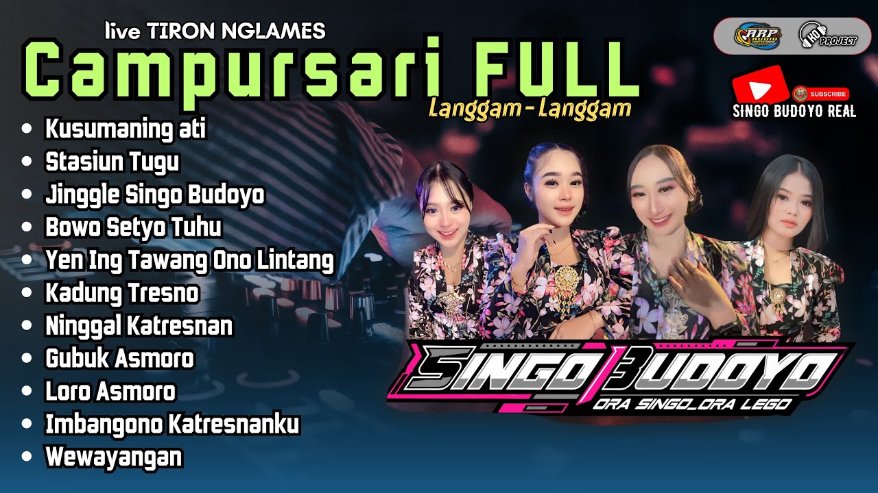 FULL ALBUM CAMPURSARI//SINGO BUDOYO//ARPpro Audio