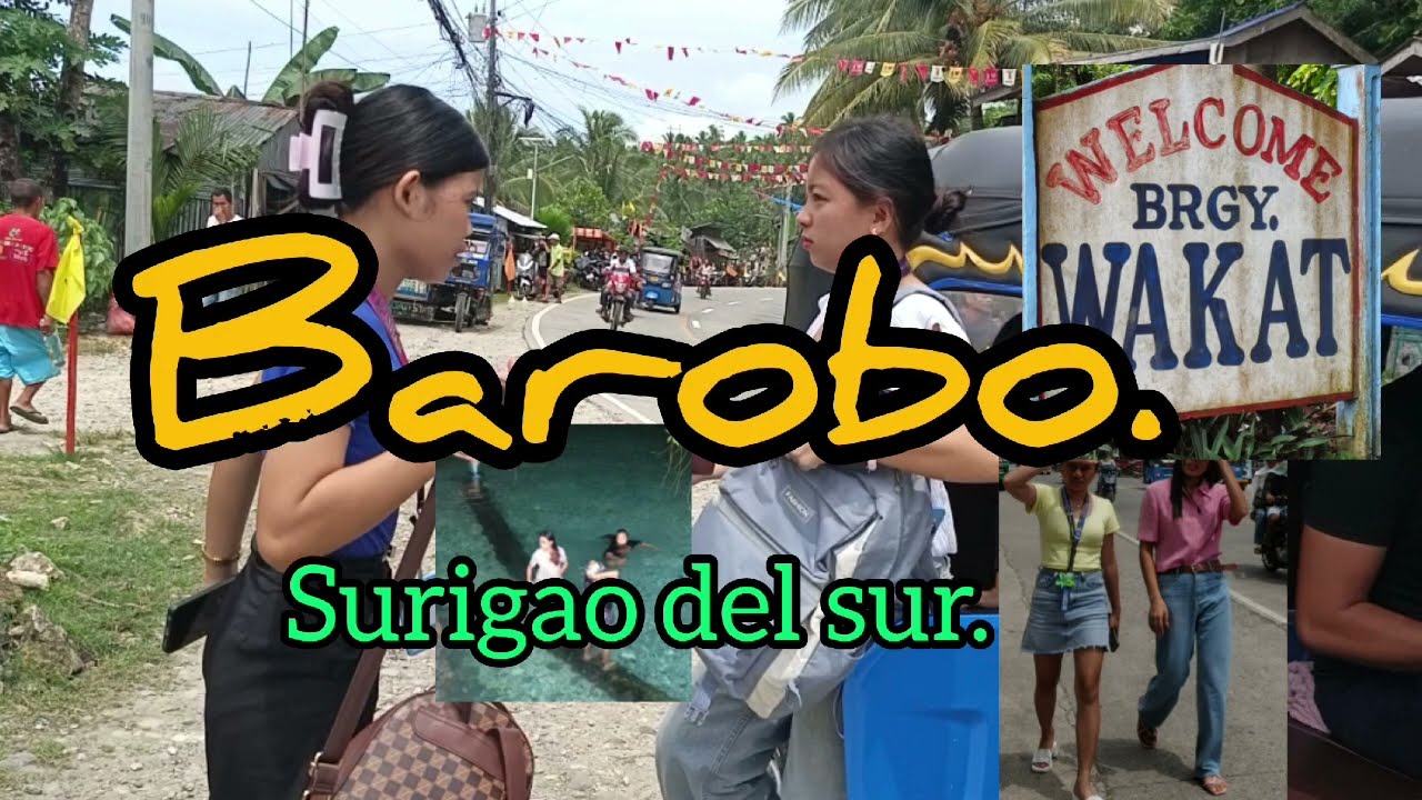 Barobo, surigao del sur/market/resorts/street walk.