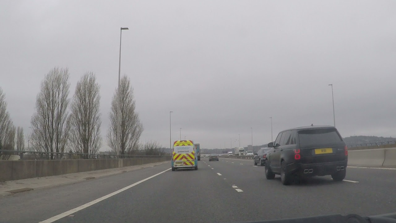 UK Motorways - M5 south from M6 to J4 A38