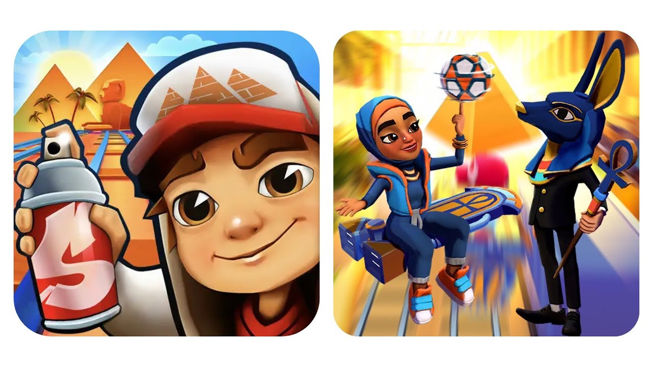 Subway Surfers Cairo 2022 Hasina vs Festive Frank Anubis Outfit