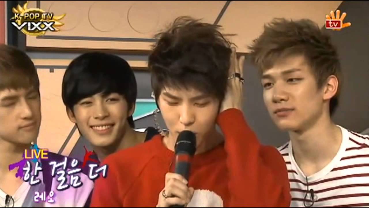 121109 sonbadaktv K-POP VIXX TV EP01: Leo 레오 - 한 걸음 더 (One Step Further) cut