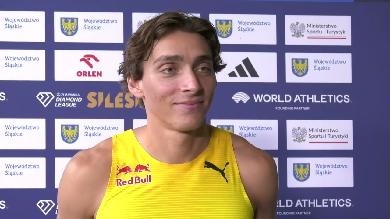 Mondo Duplantis Wins Silesia Diamond League Pole Vault [Interview]