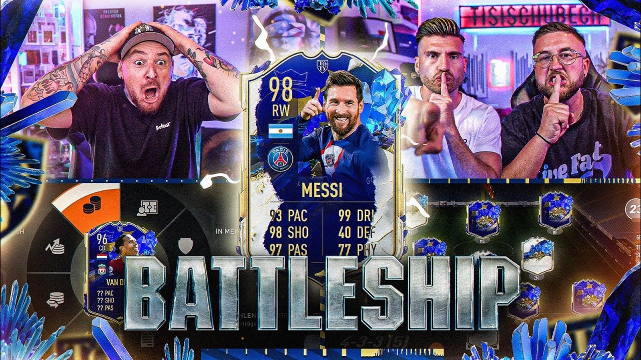 HAT JA LANGE GEHALTEN 💀🤦‍♂️ TOTY/TOTY ICON BATTLESHIP WAGER vs @Tisi Schubech FIFA 23