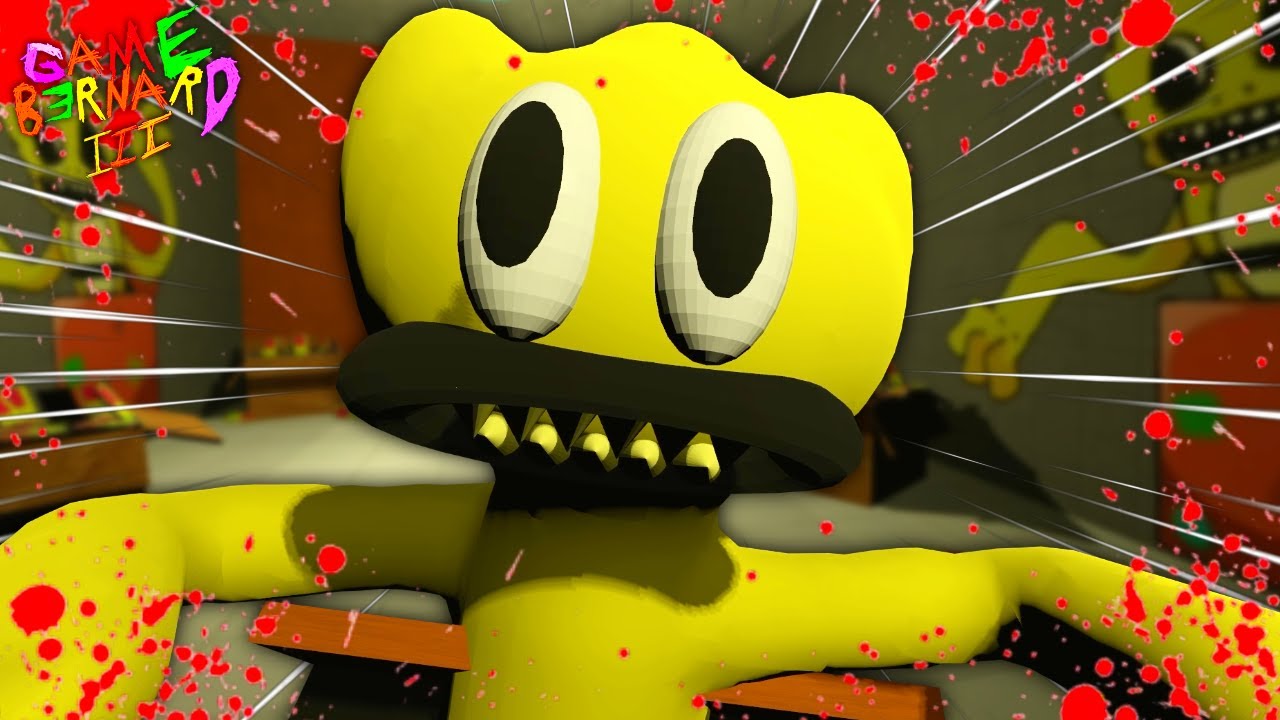 GAME BERNARD 3 (Mascot Horror) - Full Gameplay + ALL Jumpscares - No Commentary