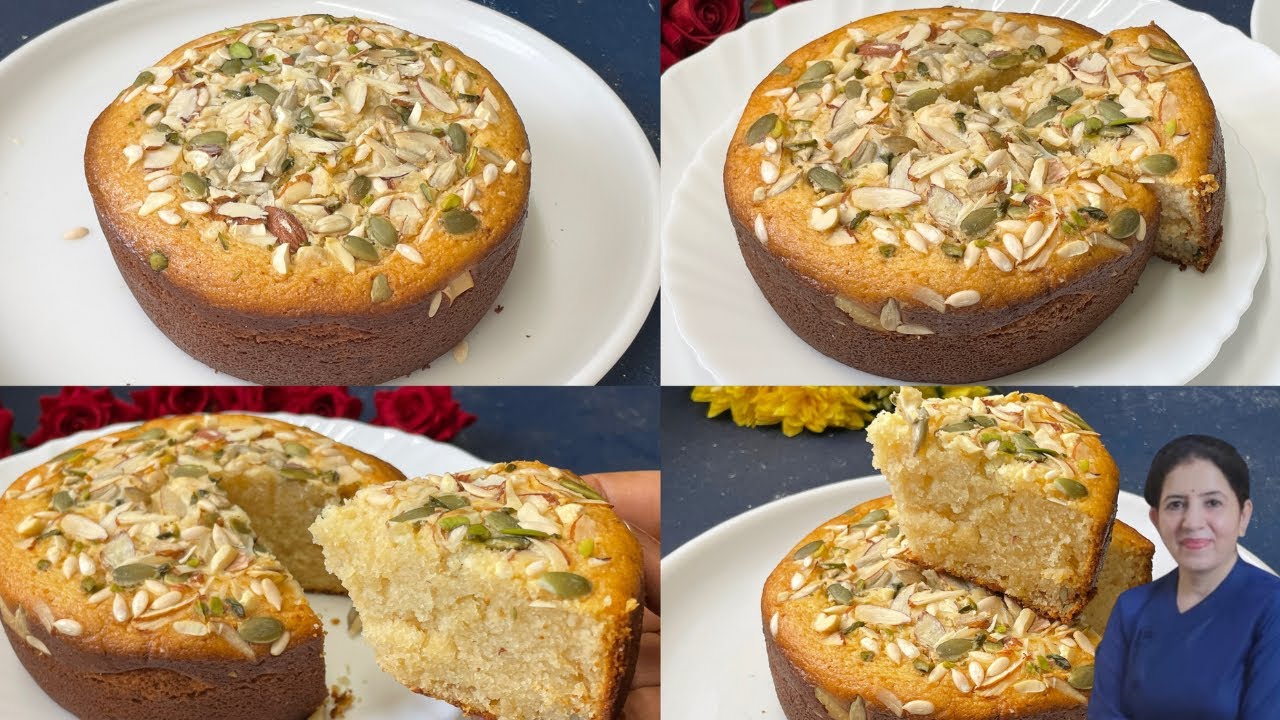 सबसे आसान Dry fruit Cake, So soft & spongy