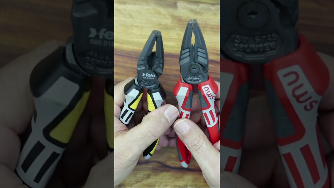 German combination plier Showdown - Knipex, Wiha, Gedore, Felo, NWS, Hazet