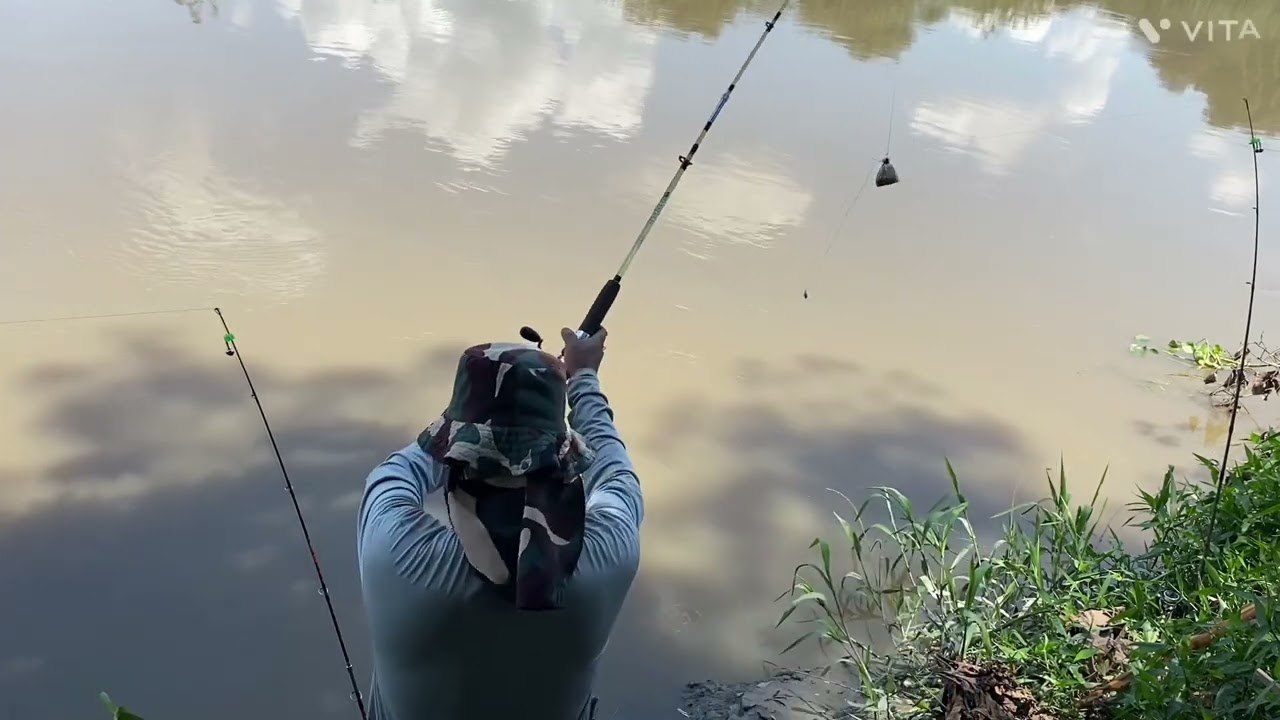 Día de pesca río Cauca