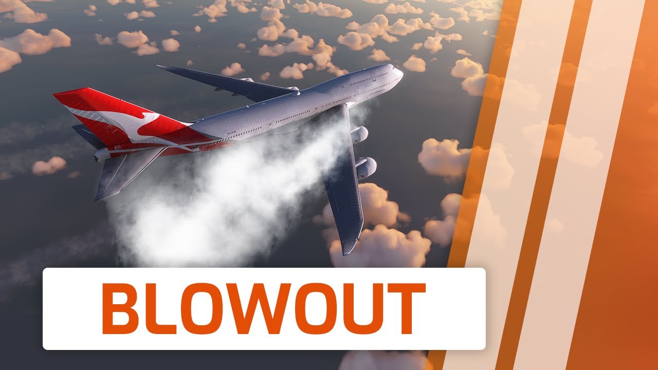 Explosion Tears Hole in Boeing 747 | Qantas 30