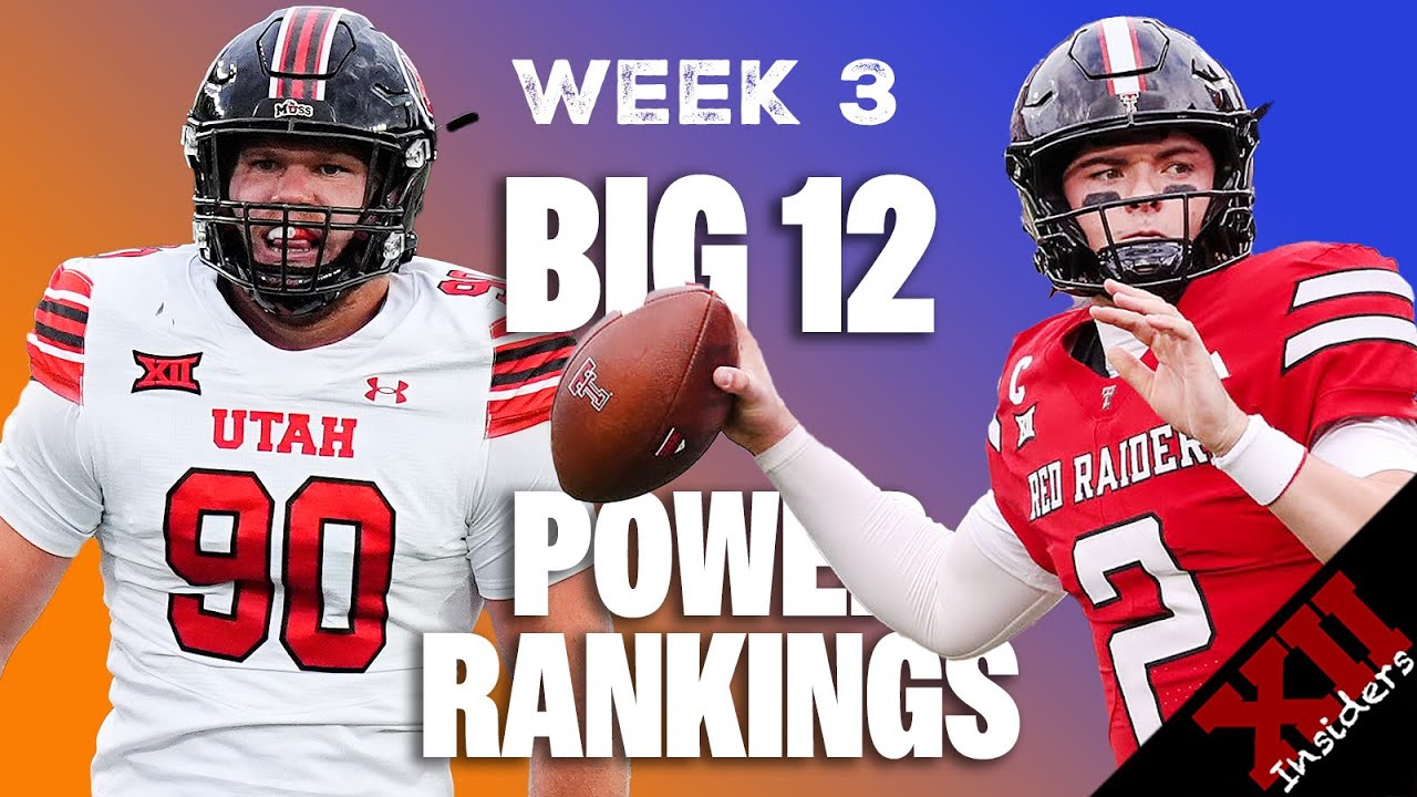 Power Rankings sees a Shift at the Top | Big 12 Insiders