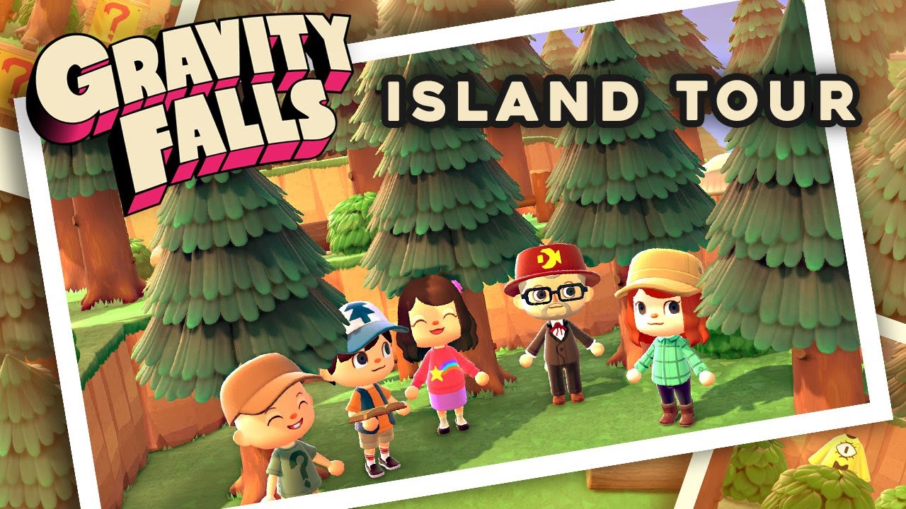 Gravity Falls Island Tour - Animal Crossing New Horizions