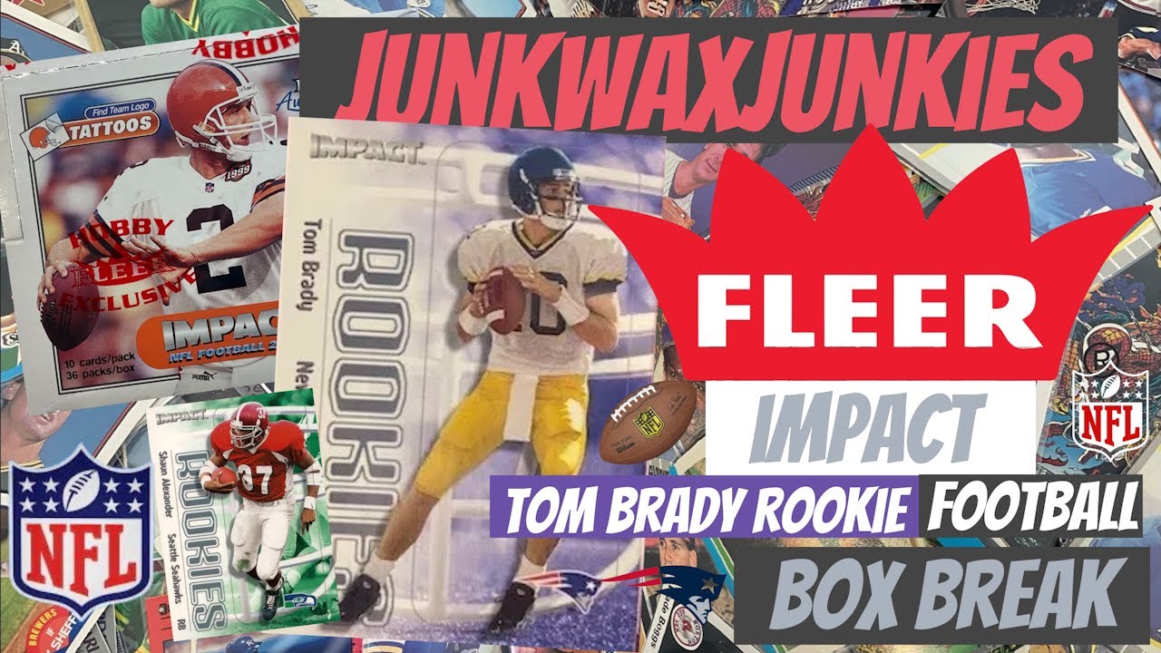Fleer Impact 2000 Football Box Break Tom Brady Rookie Card Hunt