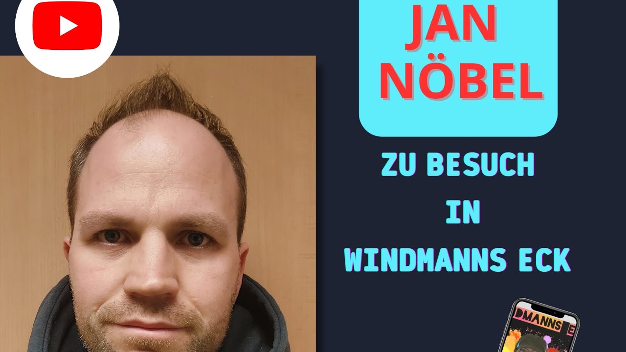 Autor Jan N&ouml;bel zu Besuch in Windmanns Eck