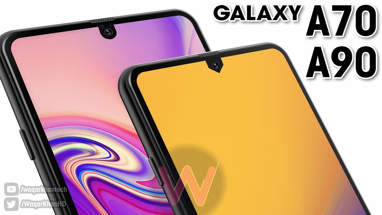 Galaxy A70 & A90 with New Infinity Display!