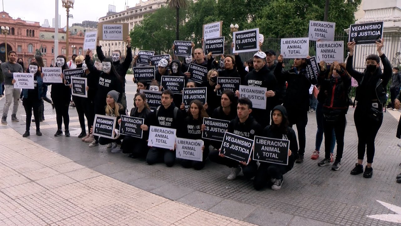 Veganos marcharon para 