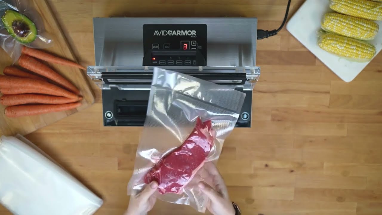 How to Vacuum Seal High Moisture Proteins With the Avid Armor A100 | GEN 2 Suction Vacuum Sealer