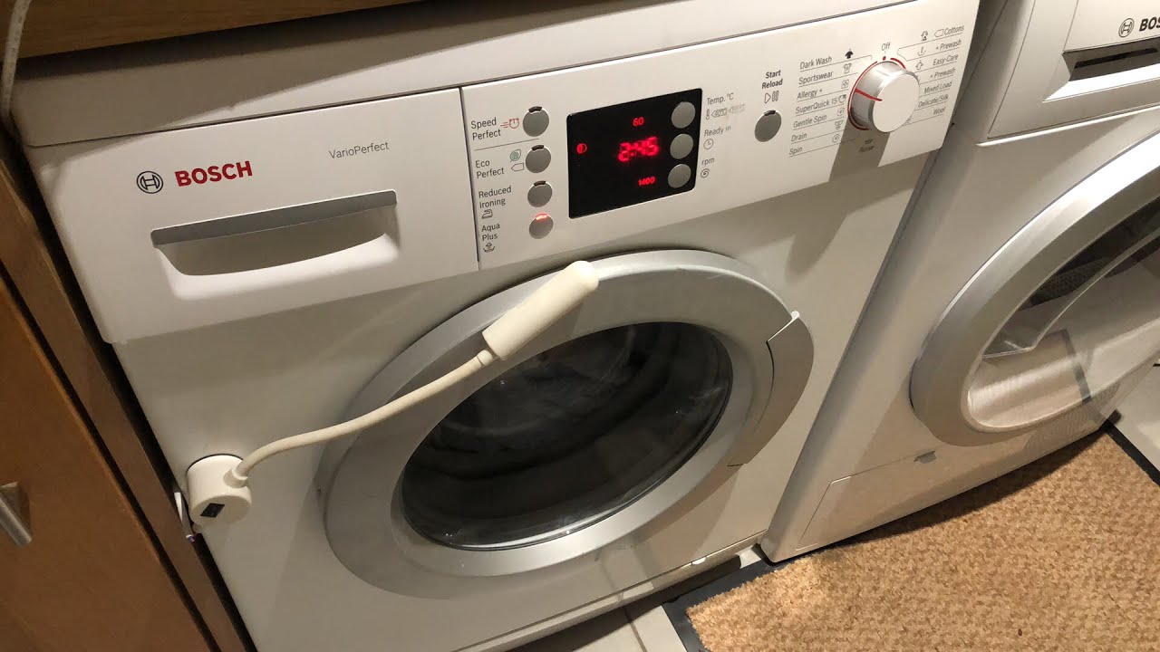 Bosch WAE28462GB/97 anti allergy 60°c aqua plus night cycle