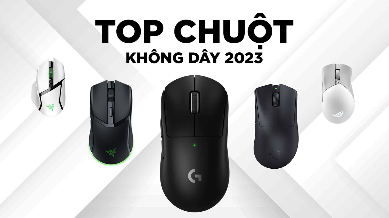 TOP CHUỘT KHÔNG DÂY ĐÁNG MUA NHẤT 2023! (theo Insidegram)