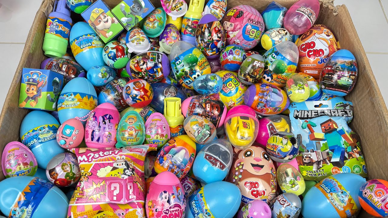 Unpacking So Many Surprise Egg, Minecraft Blind Pack, Mystery Pack, and More