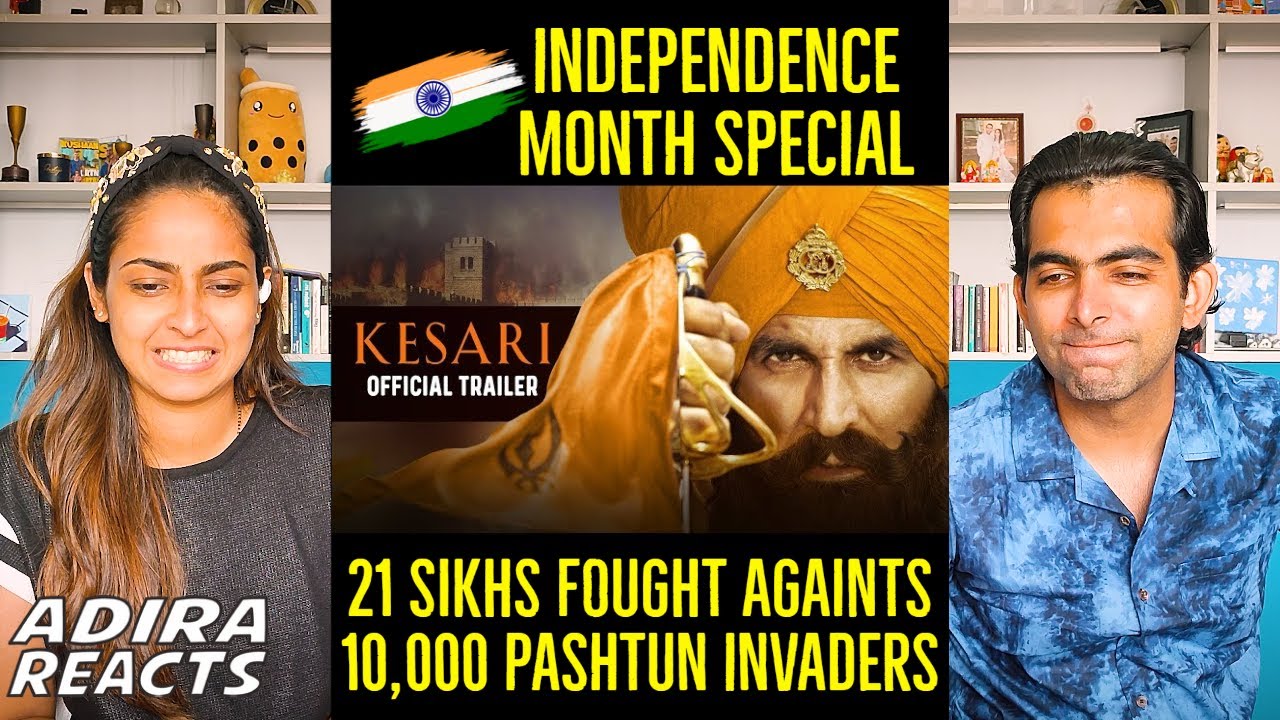 Kesari Movie Trailer Reaction | Foreigners React To Indian Patriotic Movies | Akshay Kumar