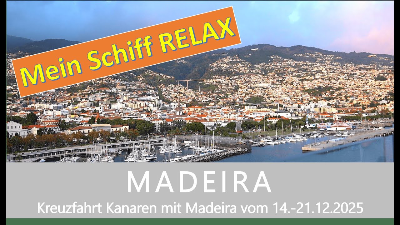 GRAN CANARIA / LAS PALMAS Kanaren Kreuzfahrt mit Madeira vom 14.-21.12.2025