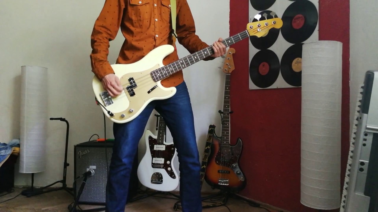 The Technicolors - Little Charmer (Bass cover)