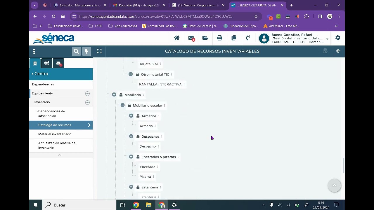 Cómo dar de alta recursos